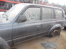 1993 Toyota Land Cruiser Gray 5.4L AT 4WD #Z22770